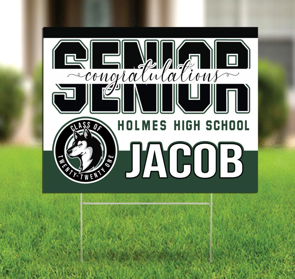 Yard Sign Congratulations Senior A1 Sports Center