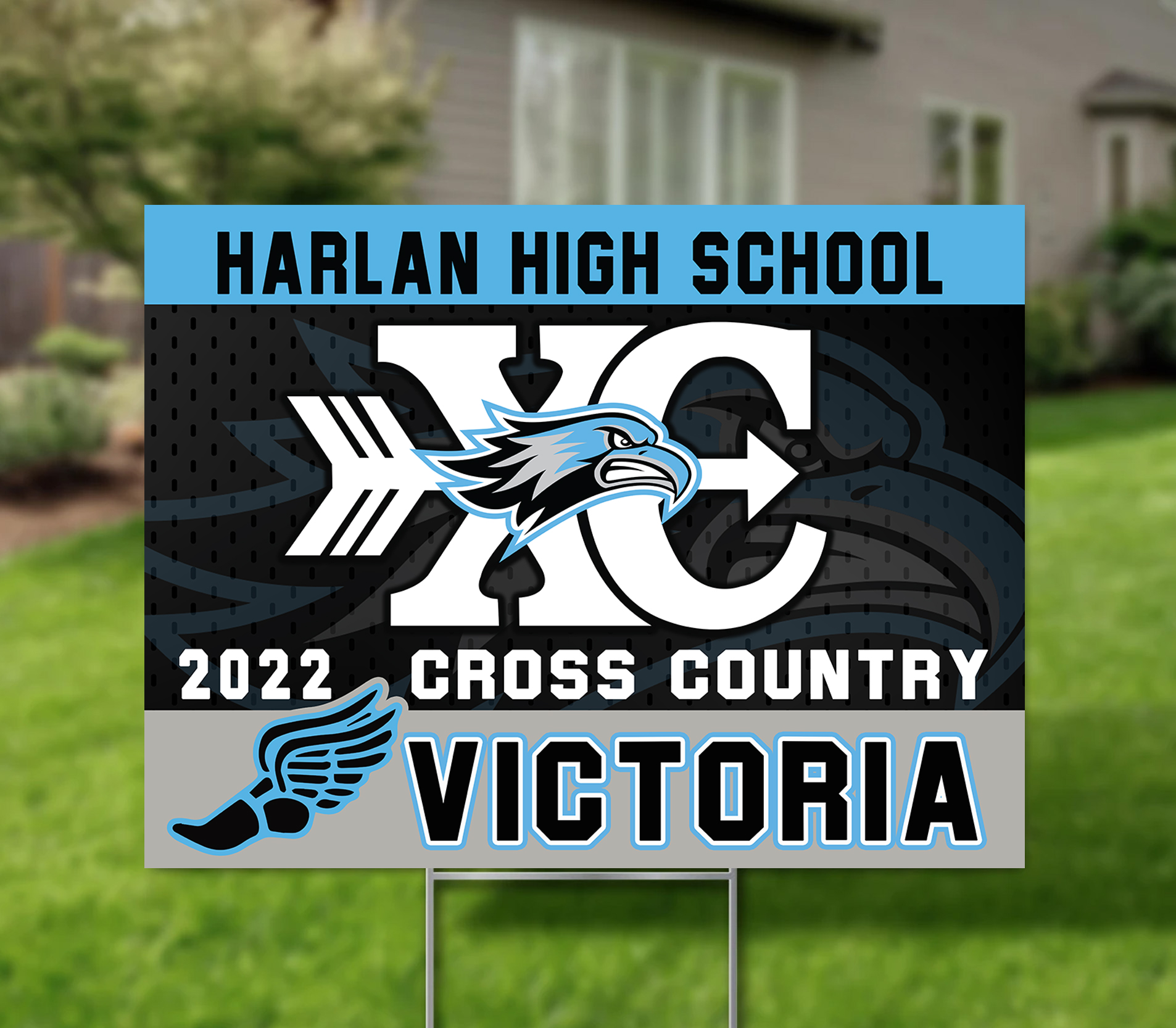 Yard Sign Cross Country A1 Sports Center